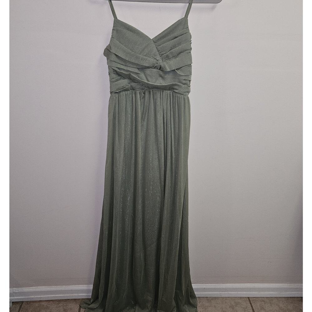 Green Formal Maxi Dress Size M |‎ Party, Wedding Guest, Pageant | Faeriesty
